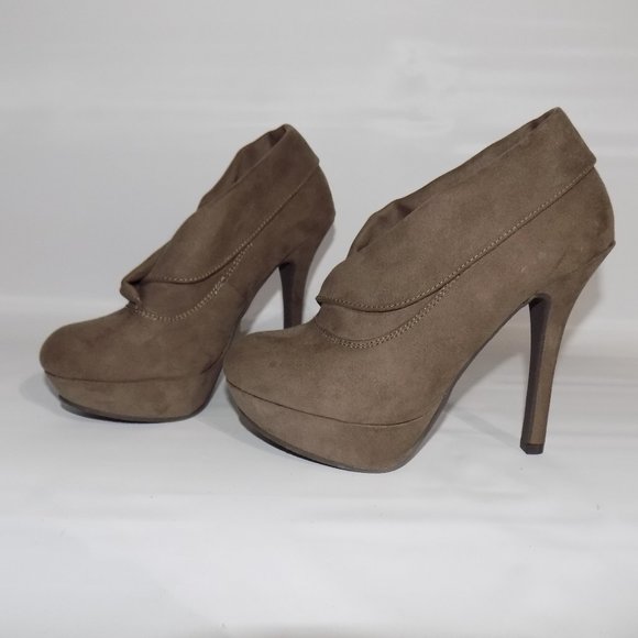 Mossimo Women's Swede Platform Heels Size 6 - Picture 5 of 7